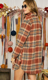 FLANNEL Rust SHACKET