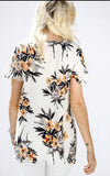 Floral Eyelet Detailed Trim