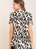 Lovely Leopard Top GREY