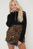 Leopard and Lovely (Burgundy & Black)