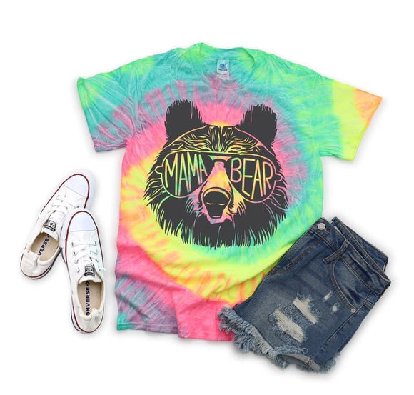 MAMA Bear Tie-Dye